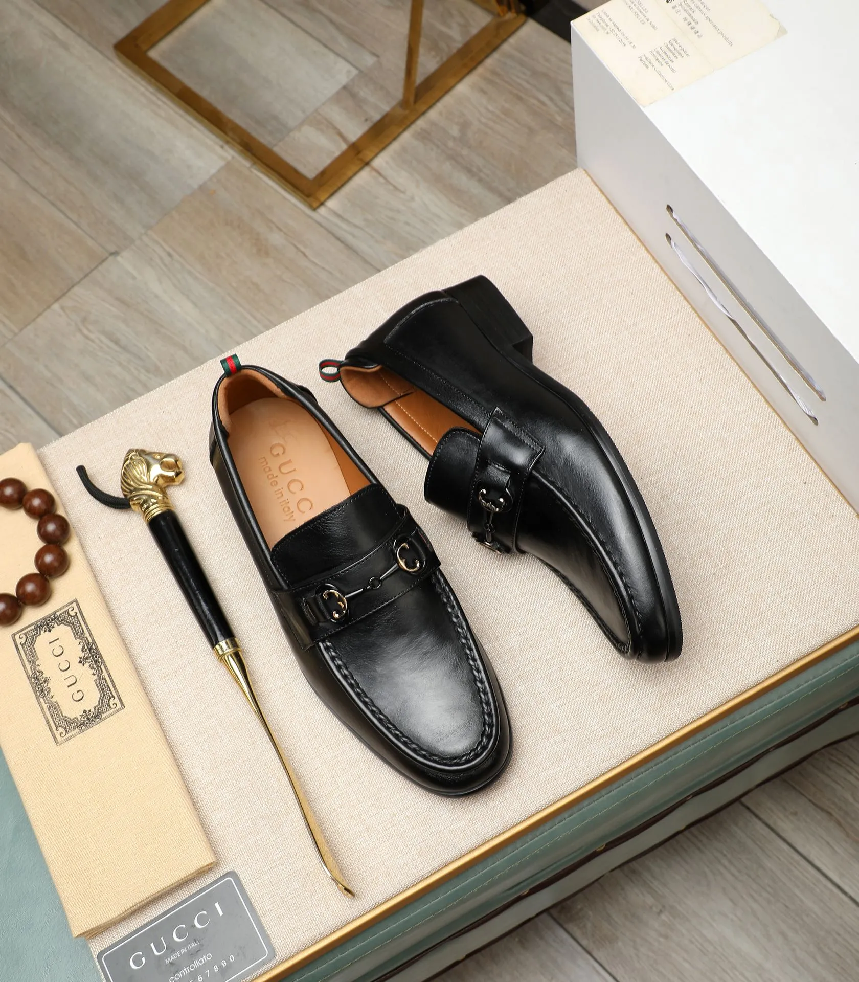 Men's shoes 💰500 📛📛Original (water-dyed cow lining) GUCCI official website formal shoes 🌀 Italian 🇮🇹 imported cowhide ➕ top imported water-dyed cowhide lining 💋 fine handmade original bottom, the real thing looks better when photographed in person Standard size 38-44